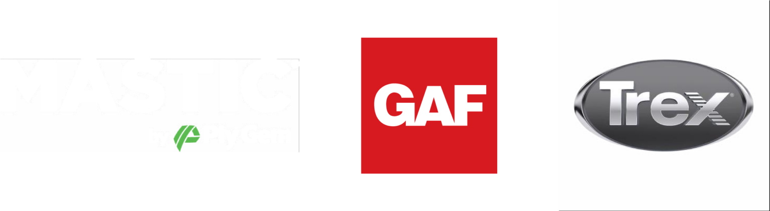 Official Ply Gem Mastic and TREX logo, showcasing high-quality siding products trusted by All Buttoned Up for expert siding installations.